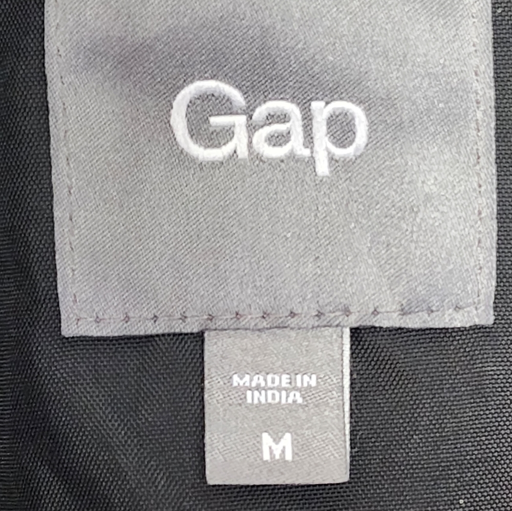 Gap Lightweight/Windbreaker Jacket/ Medium/ Black… - image 8